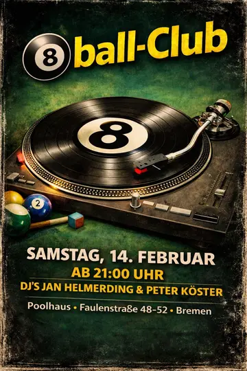 Flyer: 8ball Club